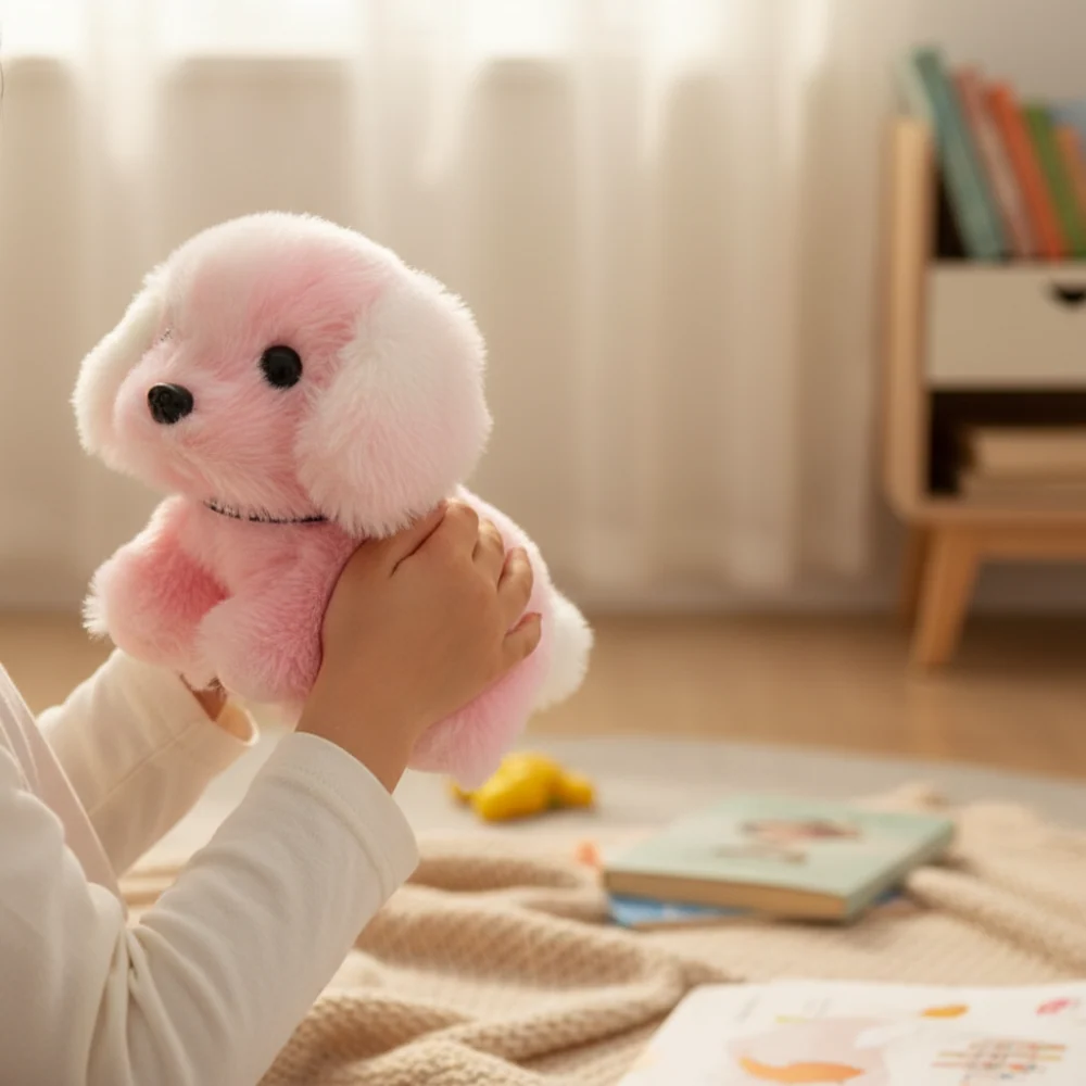 Interactive Dog Toy Plush Dog Toy Barking Companion - Image 4